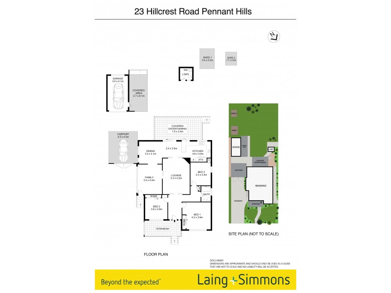 23 Hillcrest Road, Pennant Hills NSW 2120 Floorplan