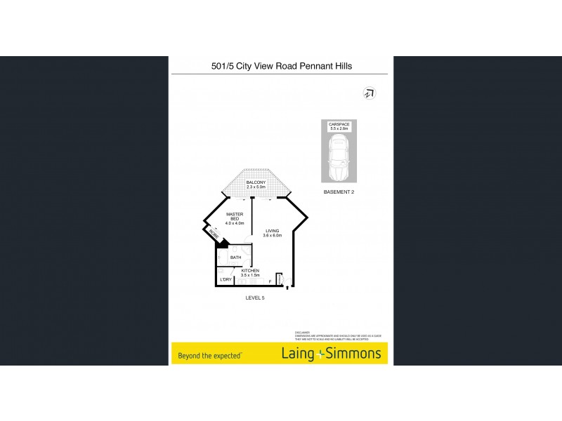501/5 City View Road, Pennant Hills NSW 2120 Floorplan