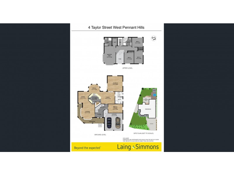 4  Taylor Street, West Pennant Hills NSW 2125 Floorplan