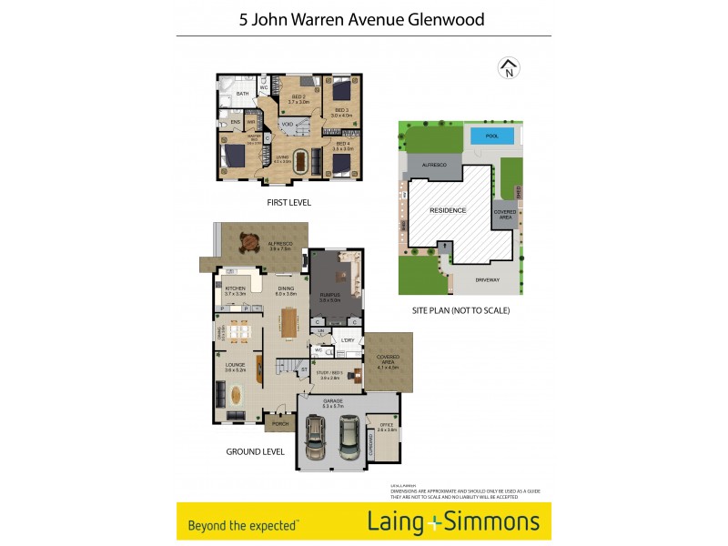 5 John Warren Avenue, Glenwood NSW 2768 Floorplan
