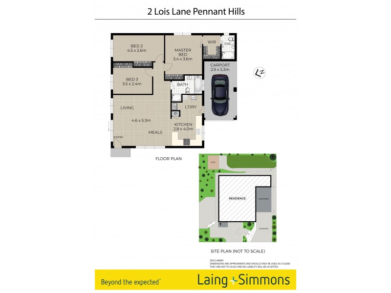 2  Lois Lane, Pennant Hills NSW 2120 Floorplan