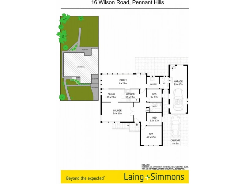 16 Wilson Road, Pennant Hills NSW 2120 Floorplan