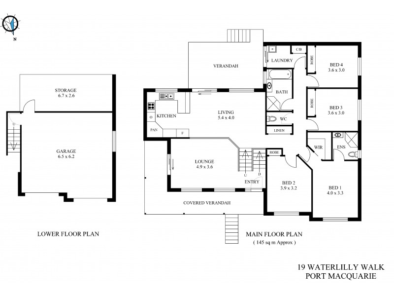 19 Waterlily Walk, Port Macquarie NSW 2444 Floorplan
