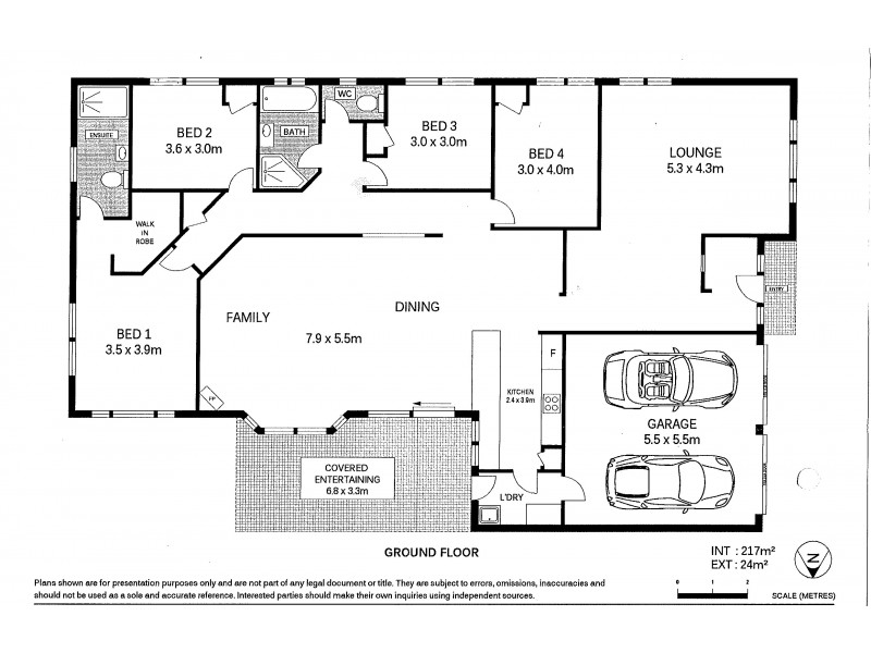 3 Curlew Close, Port Macquarie NSW 2444 Floorplan