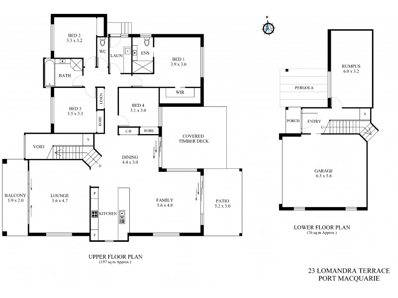 23 Lomandra Terrace, Port Macquarie NSW 2444 Floorplan