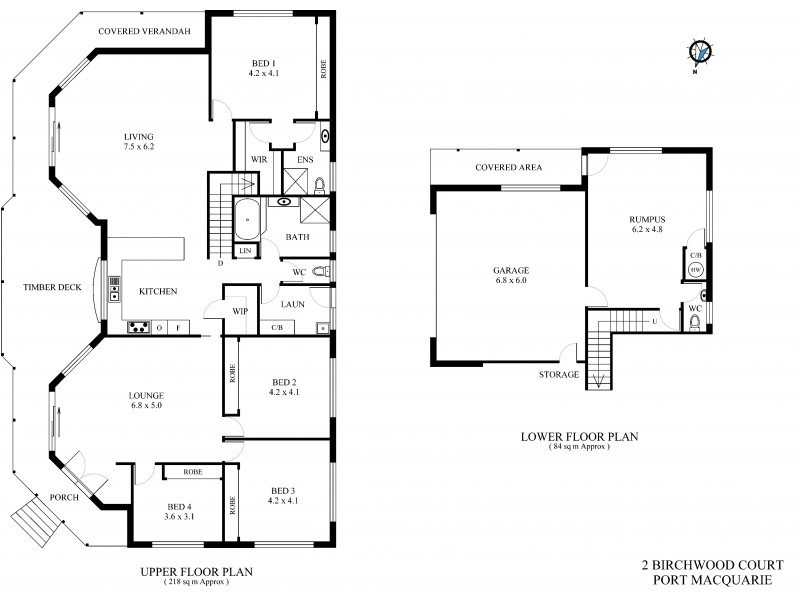 57 Crestwood Drive, Port Macquarie NSW 2444 Floorplan