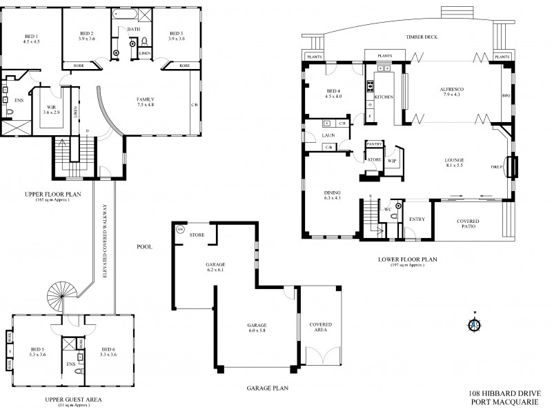 108 Hibbard Drive, Port Macquarie NSW 2444 Floorplan