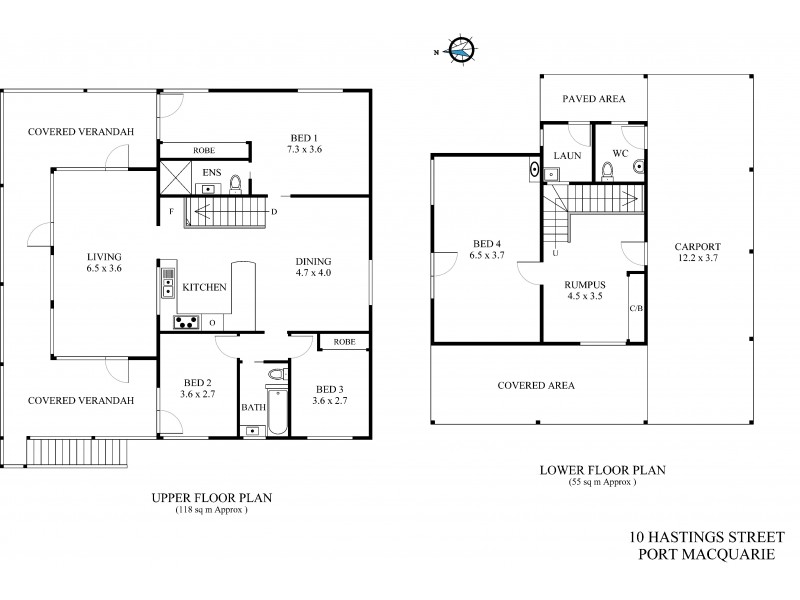 10 Hastings Avenue, Port Macquarie NSW 2444 Floorplan