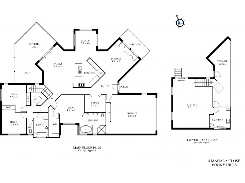 4 Mahala Close, Bonny Hills NSW 2445 Floorplan