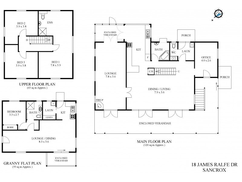 18 James Ralfe Drive, Sancrox NSW 2446 Floorplan