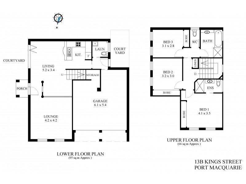 13B King Street, Port Macquarie NSW 2444 Floorplan