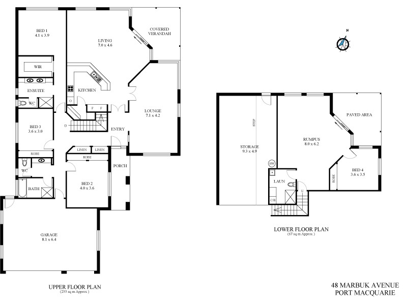48 Marbuk Avenue, Port Macquarie NSW 2444 Floorplan