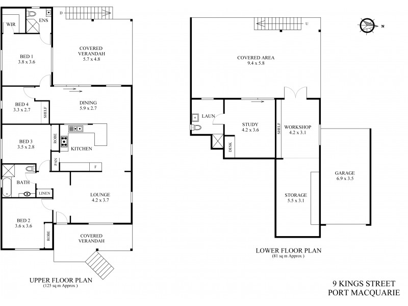 9 King Street, Port Macquarie NSW 2444 Floorplan