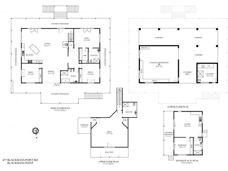 477 Blackmans Point Road, Port Macquarie NSW 2444 Floorplan