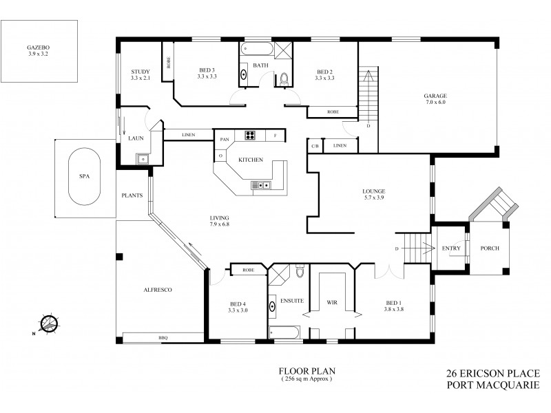26 Ericson Place, Port Macquarie NSW 2444 Floorplan