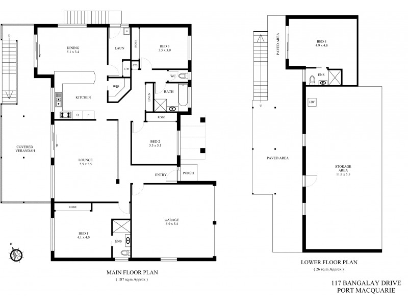 117 Bangalay Drive, Port Macquarie NSW 2444 Floorplan