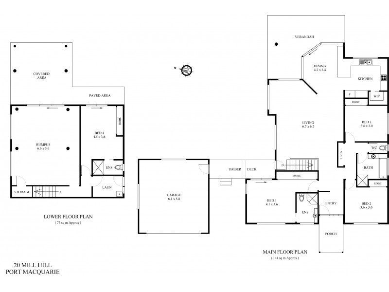 20 Mill Hill, Port Macquarie NSW 2444 Floorplan