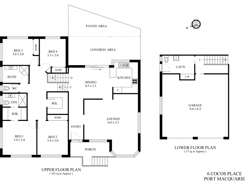 6 Cocos Place, Port Macquarie NSW 2444 Floorplan