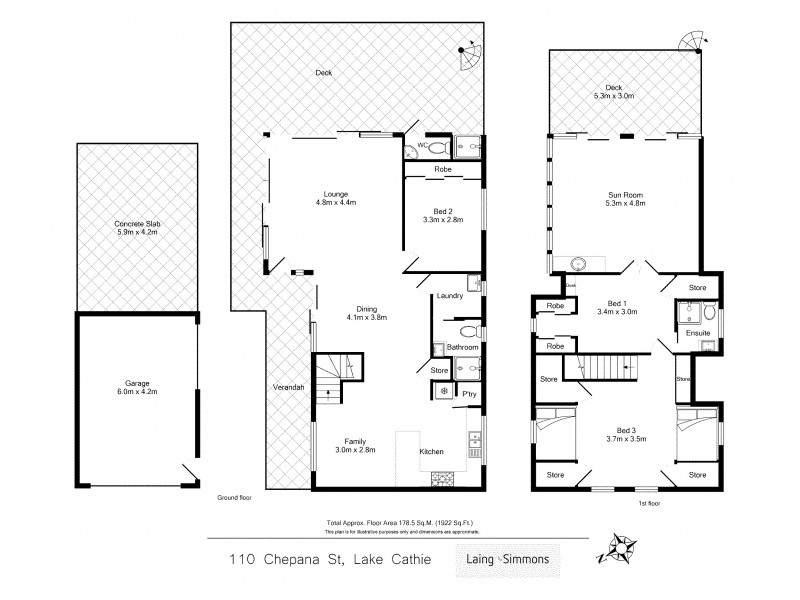 110 Chepana Street, Lake Cathie NSW 2445 Floorplan