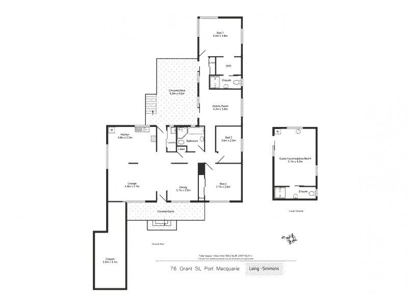 76 Grant Street, Port Macquarie NSW 2444 Floorplan