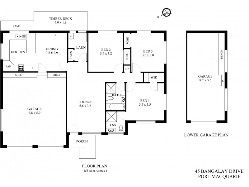 45 Bangalay Drive, Port Macquarie NSW 2444 Floorplan