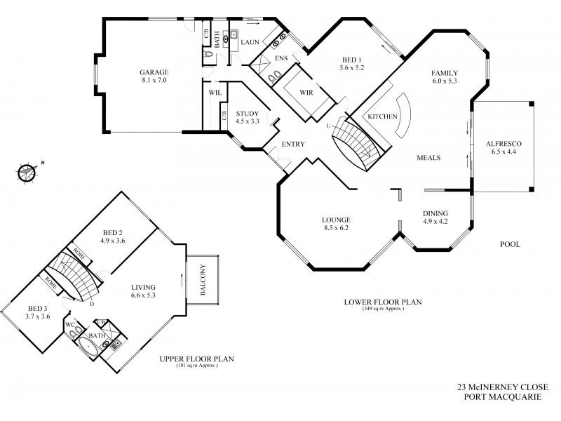 23 McInherney Close, Port Macquarie NSW 2444 Floorplan