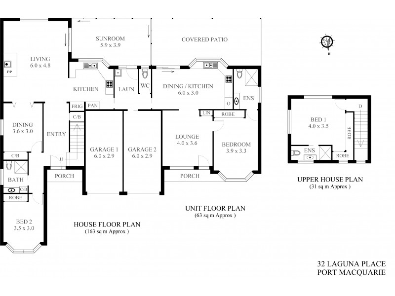 32 Laguna Place, Port Macquarie NSW 2444 Floorplan