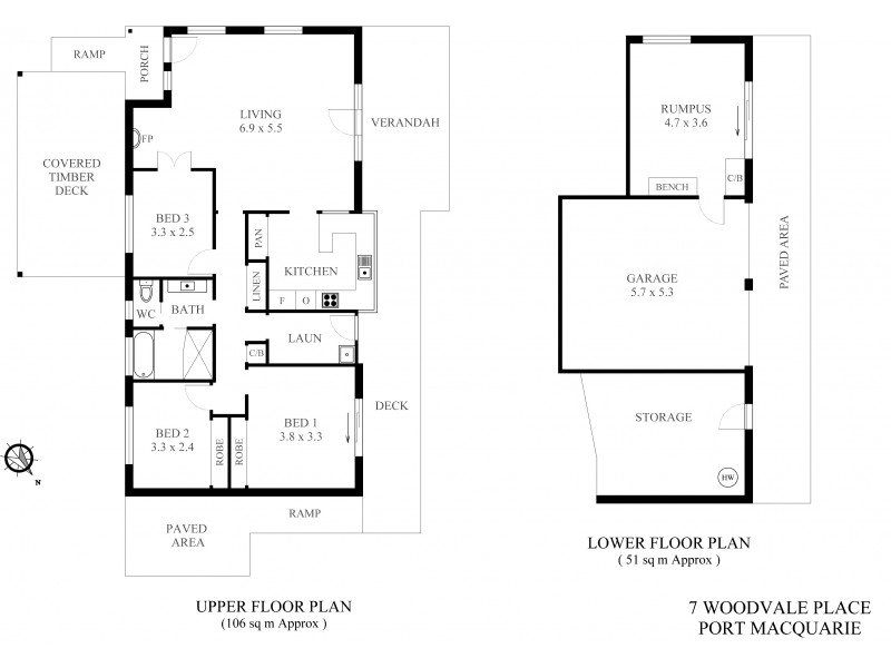 7 Woodvale Place, Port Macquarie NSW 2444 Floorplan