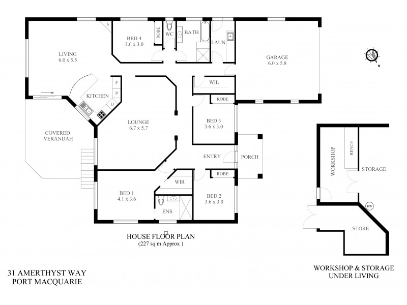 31 Amethyst Way, Port Macquarie NSW 2444 Floorplan