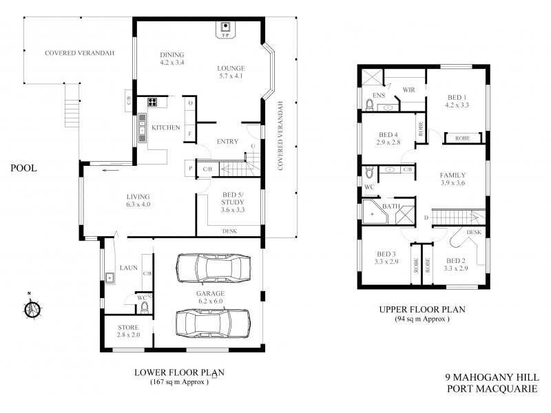 9 Mahogany Hill, Port Macquarie NSW 2444 Floorplan