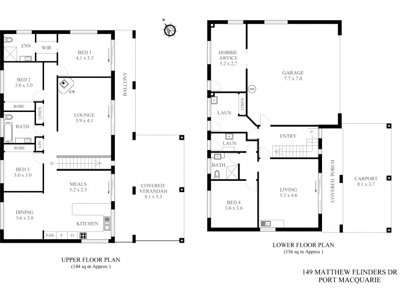 149 Matthew Flinders Drive, Port Macquarie NSW 2444 Floorplan