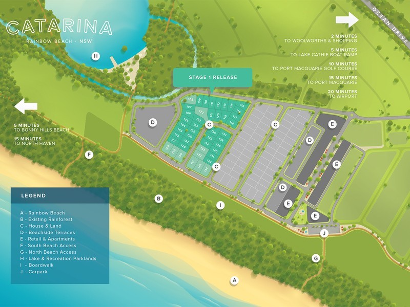 Lot 136 Catarina Village Ocean Drive, Lake Cathie NSW 2445