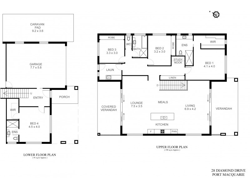 28 Diamond Drive, Port Macquarie NSW 2444 Floorplan