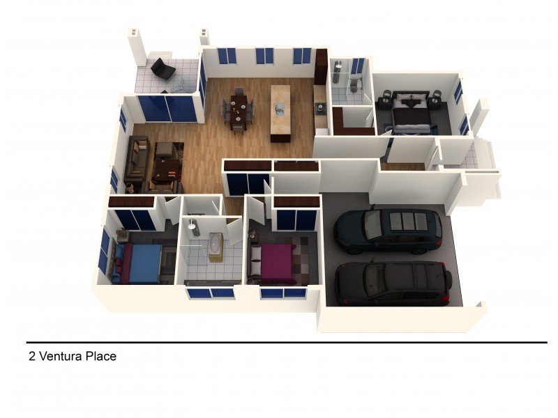 2 Ventura Place, Port Macquarie NSW 2444 Floorplan