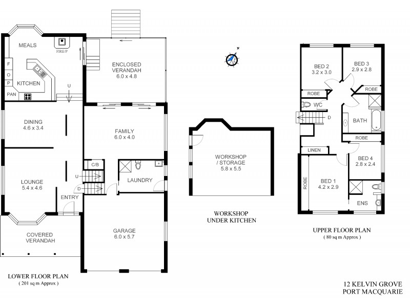 12 Kelvin Grove, Port Macquarie NSW 2444 Floorplan