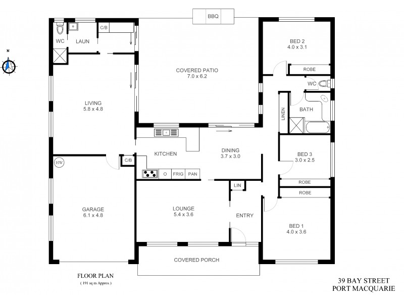 39 Bay Street, Port Macquarie NSW 2444 Floorplan