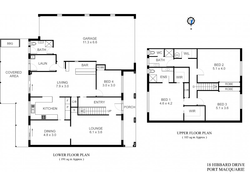 18 Hibbard Drive, Port Macquarie NSW 2444 Floorplan