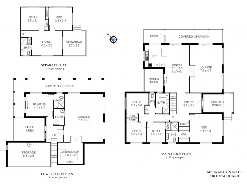 147 Granite Street, Port Macquarie NSW 2444 Floorplan