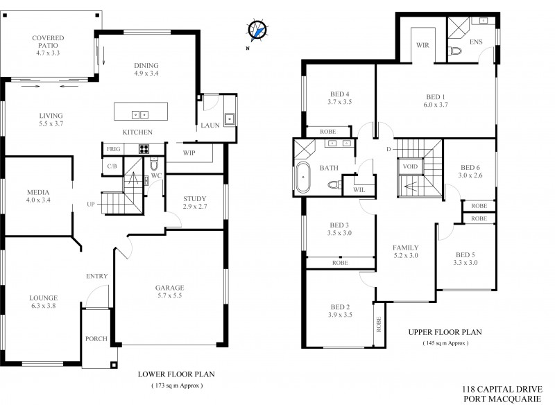 118 Capital Drive, Port Macquarie NSW 2444 Floorplan