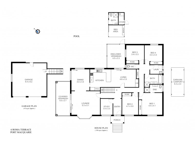 6 Roma Terrace, Port Macquarie NSW 2444 Floorplan