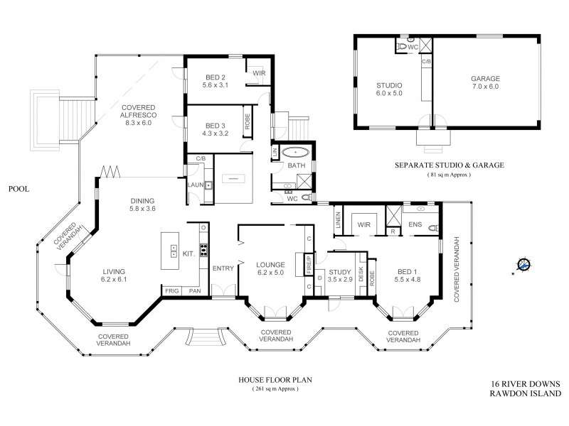 16 River Downs, Rawdon Island NSW 2446 Floorplan