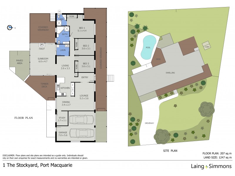 1 The Stockyard, Port Macquarie NSW 2444 Floorplan