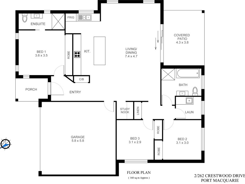 2/262 Crestwood Drive, Port Macquarie NSW 2444