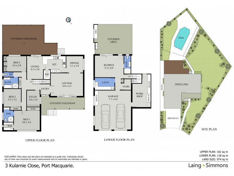 3 Kulgarnie Close, Port Macquarie NSW 2444 Floorplan