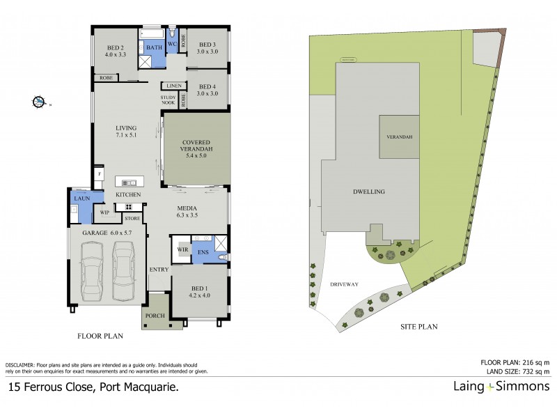 15 Ferrous Close, Port Macquarie NSW 2444 Floorplan