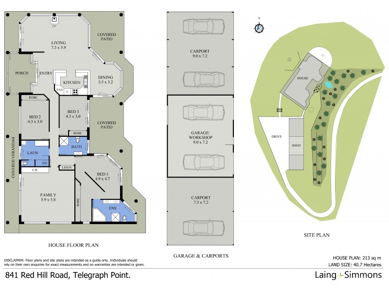 841 Red Hill Road, Telegraph Point NSW 2441 Floorplan