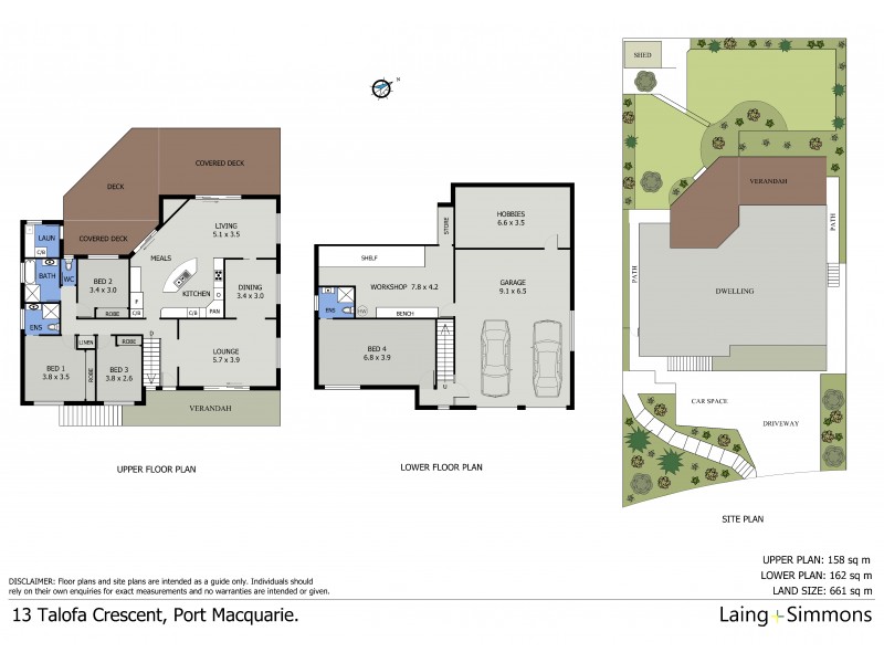 13 Talofa Crescent, Port Macquarie NSW 2444 Floorplan