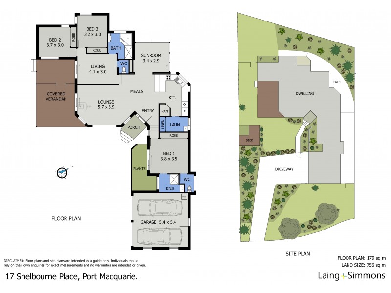 17 Shelbourne Place, Port Macquarie NSW 2444 Floorplan