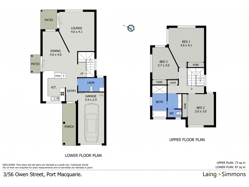 3/56 Owen Street, Port Macquarie NSW 2444 Floorplan