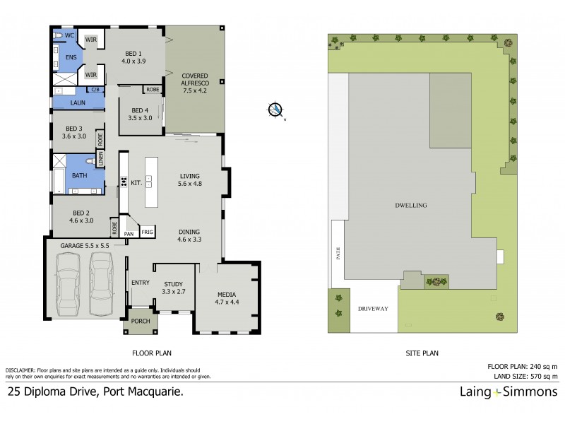 25 Diploma Drive, Port Macquarie NSW 2444 Floorplan